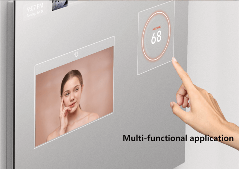 mirror advertising display series7